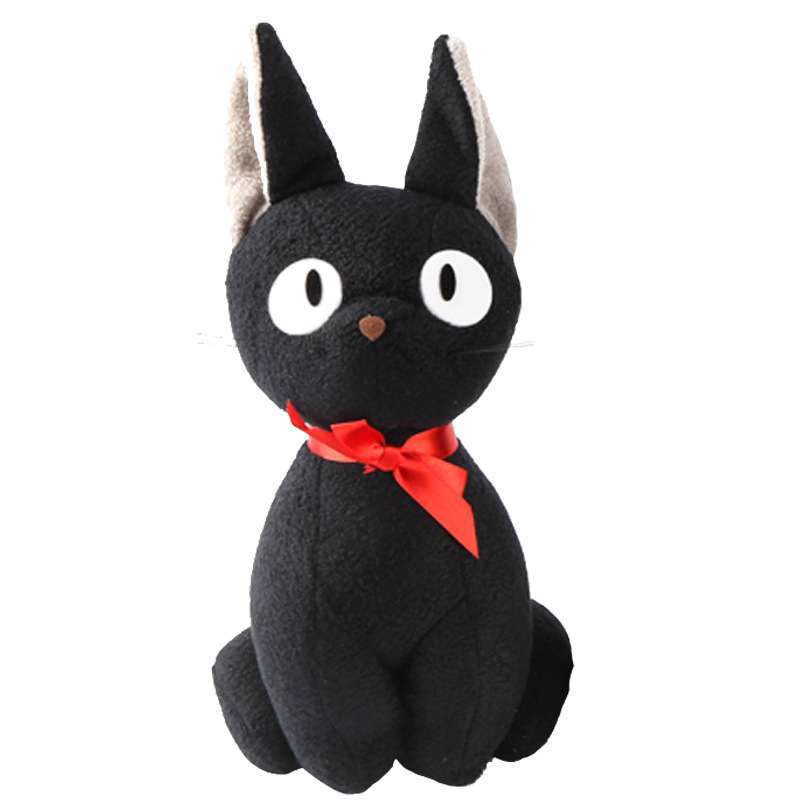 Kiki’s Black Cat Jiji Plush Doll - Toys - Shirts & Tops - 4 - 2024