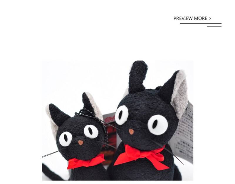 Kiki’s Black Cat Jiji Plush Doll - Toys - Shirts & Tops - 11 - 2024