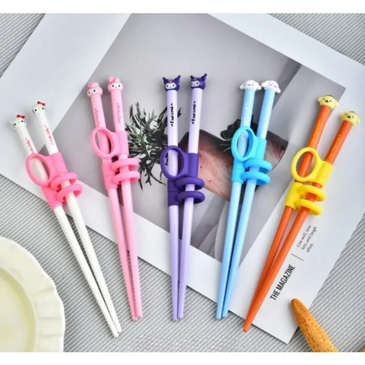 Sanrio Character Training Chopsticks for Kids - Harajuku Style - Tableware - 1
