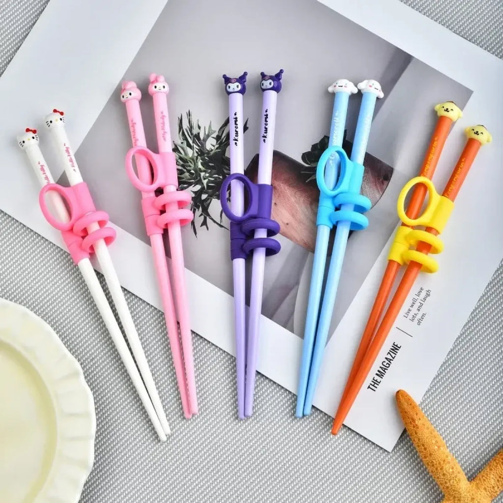 Sanrio Character Training Chopsticks for Kids - Harajuku Style - Tableware - 2