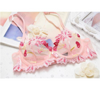 Sexy Transparent Flower Lingerie Set - Women’s Clothing & Accessories - 15