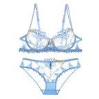Sexy Transparent Flower Lingerie Set - Women’s Clothing & Accessories - 7