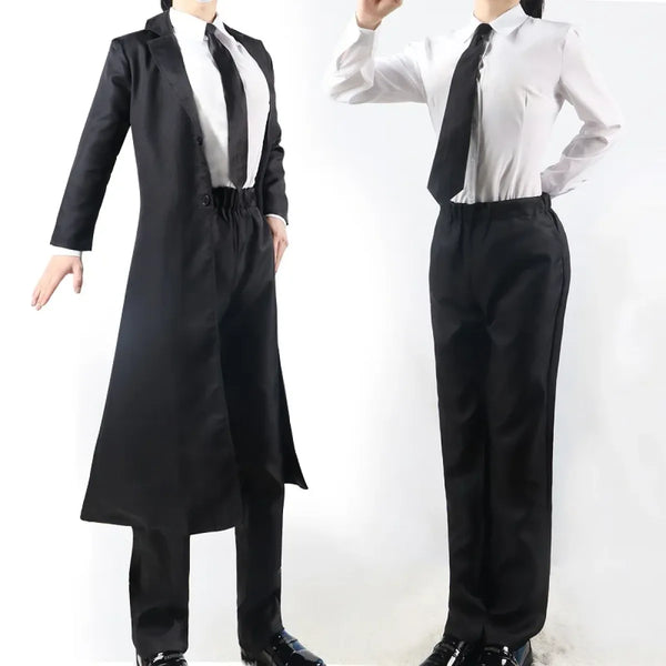 Makima Anime Cosplay Outfit with Wig & Trench Coat - Anime - Cosplay Outfit - 1