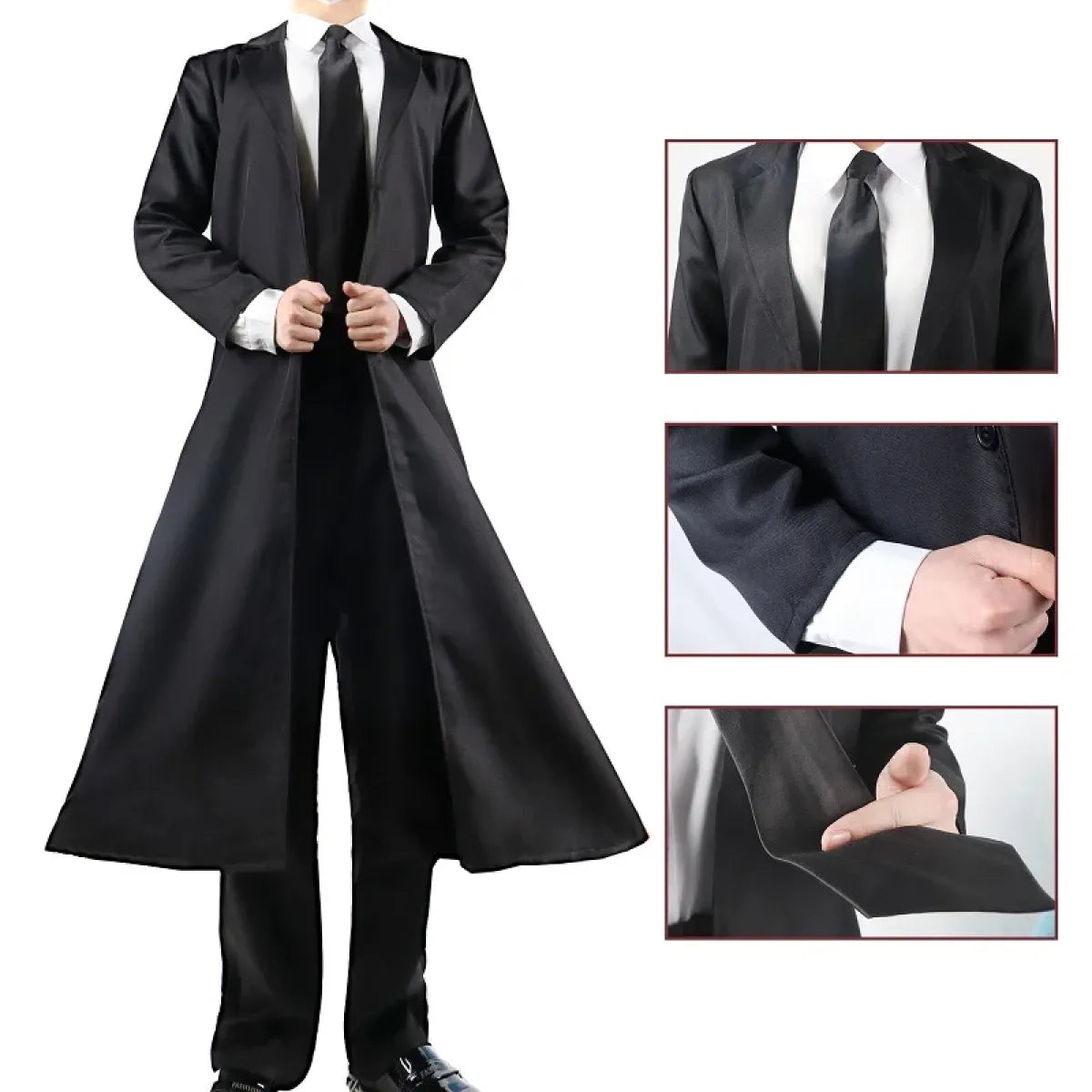 Makima Anime Cosplay Outfit with Wig & Trench Coat - Anime - Cosplay Outfit - 6