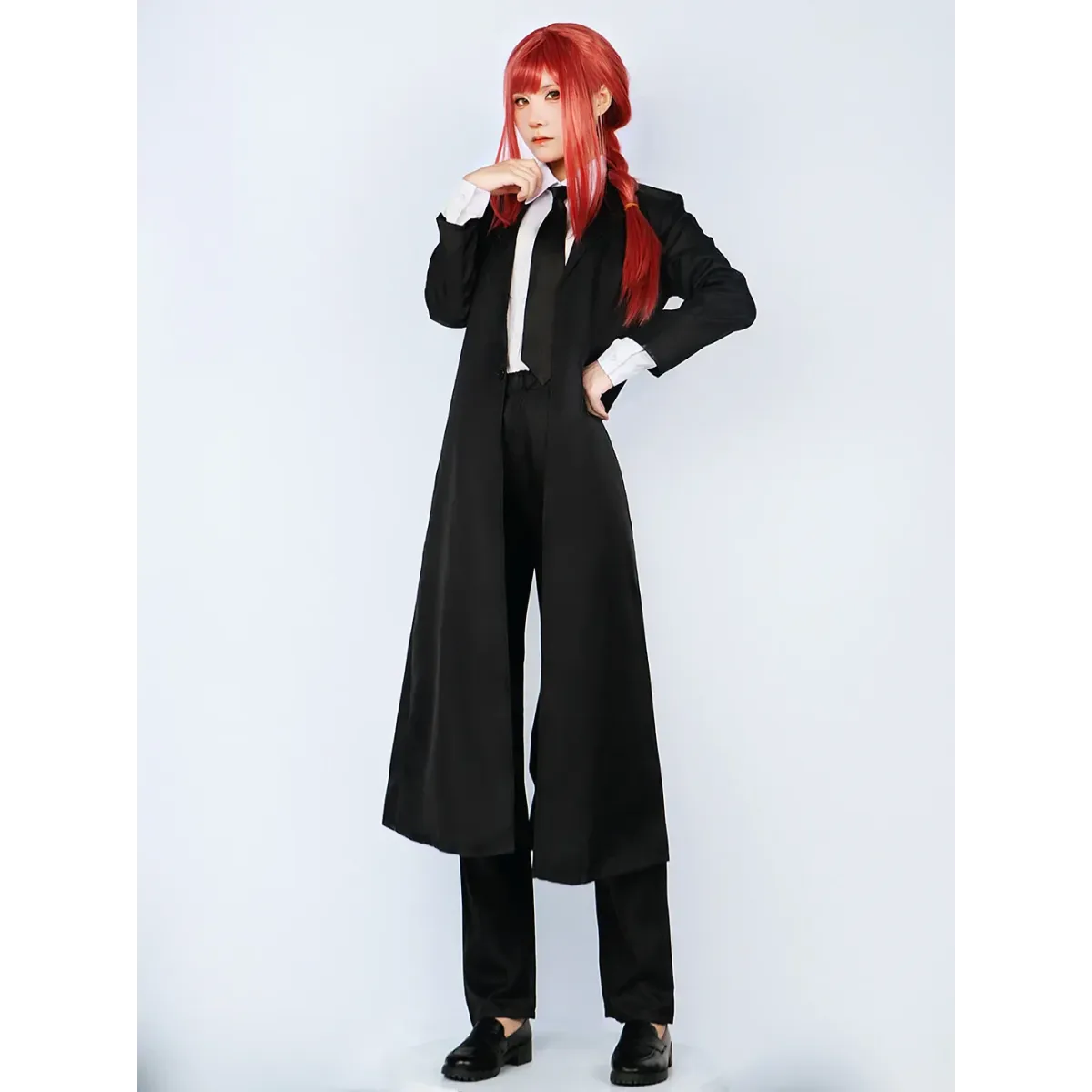 Makima Anime Cosplay Outfit with Wig & Trench Coat - Anime - Cosplay Outfit - 7