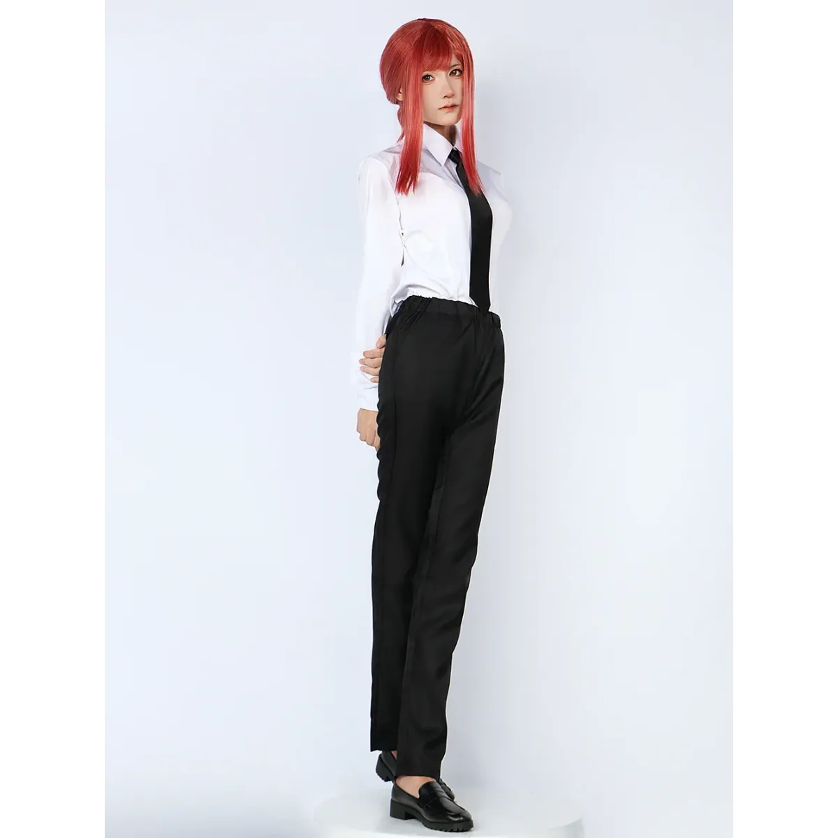 Makima Anime Cosplay Outfit with Wig & Trench Coat - Anime - Cosplay Outfit - 8