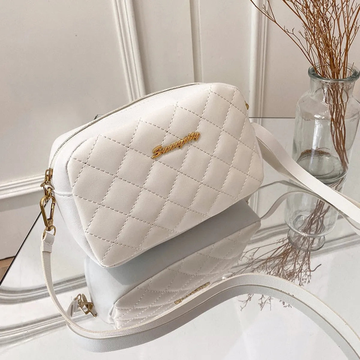 Trendy Small Tassel Messenger Bag - Women Bags & Wallets - 1