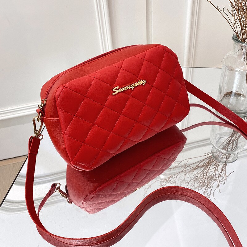 Trendy Small Tassel Messenger Bag - Red-letter - Women Bags & Wallets - Clothing - 22 - 2024