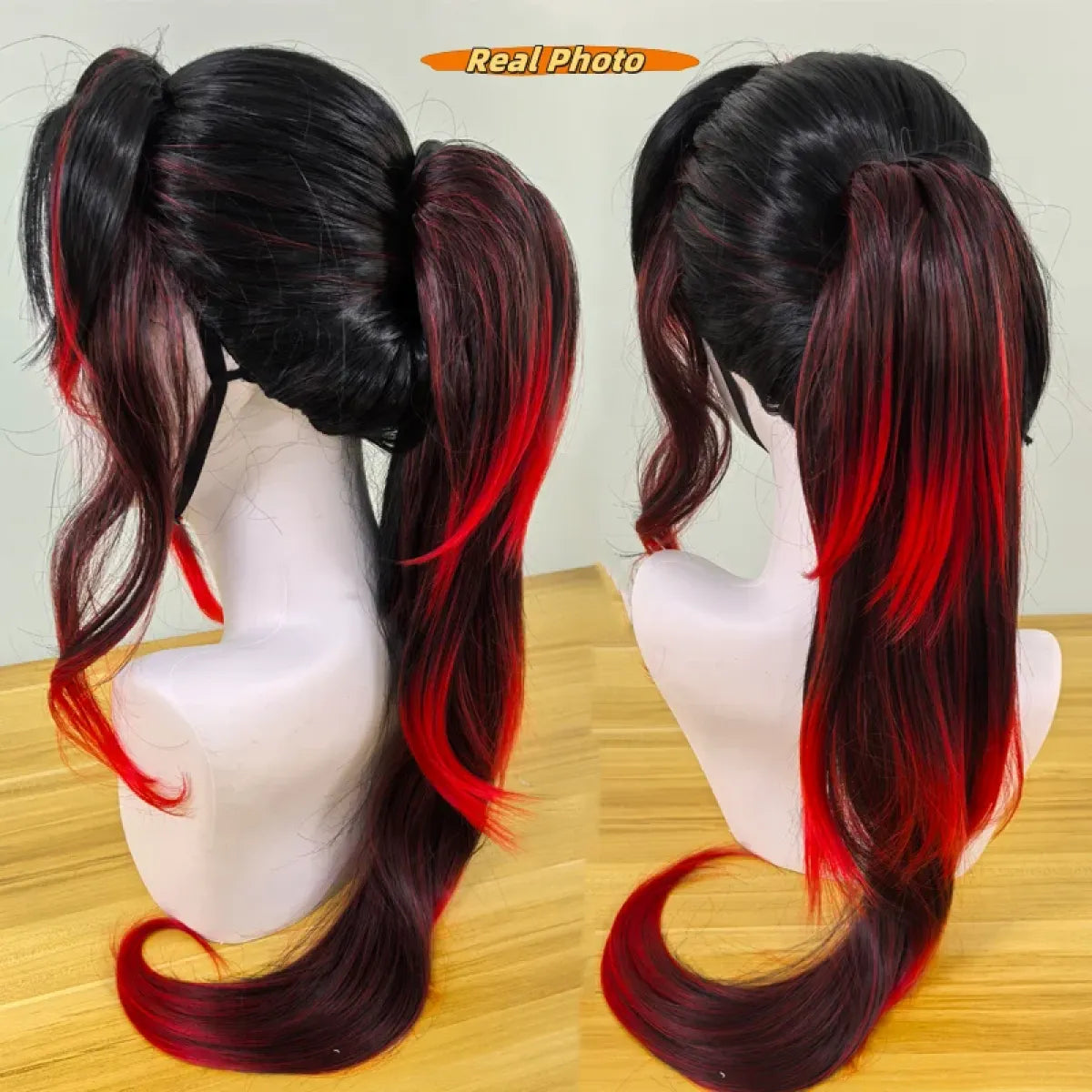 Tsugikuni Yoriichi Long Ponytail Cosplay Wig - Anime - Hair Accessories - 3