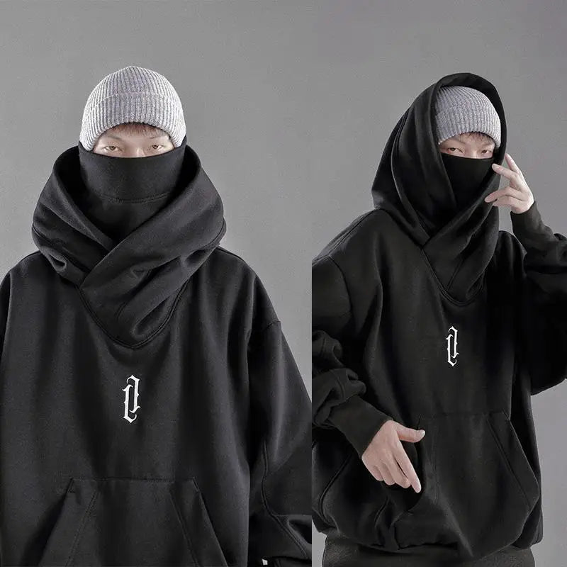 Turtleneck Techwear Hoodie - Hoodies & Sweatshirts - Shirts & Tops - 2024 - 5