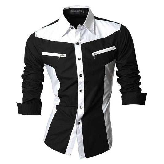 Casual Two Tone Shirt - T-Shirts - Shirts & Tops - 1 - 2024