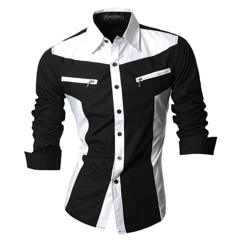 Casual Two Tone Shirt - T-Shirts - Shirts & Tops - 2 - 2024