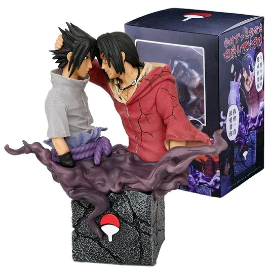 17cm Uchiha Sasuke and Itachi Reconciliation Figure - Figurines - Action & Toy Figures - 1 - 2024