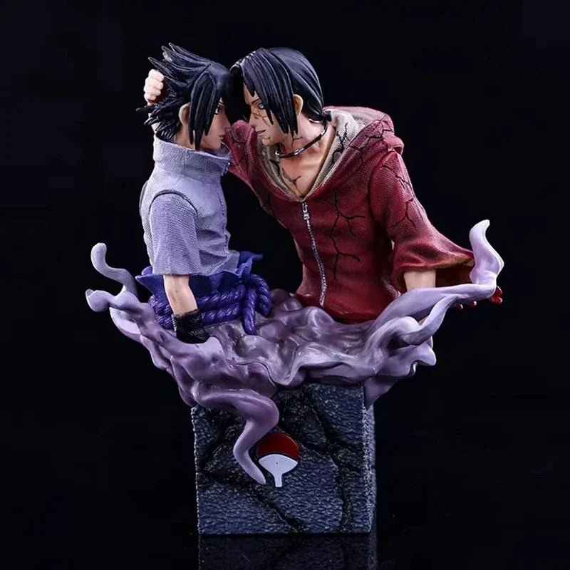 17cm Uchiha Sasuke and Itachi Reconciliation Figure - Figurines - Action & Toy Figures - 2 - 2024