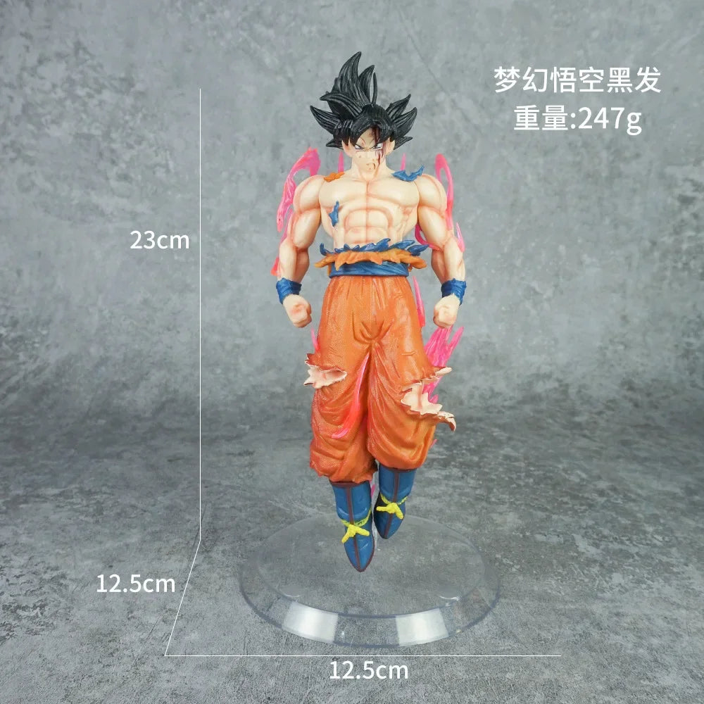 23cm Ultra Instinct Goku Action Figure - Goku 1 / opp bag - Figurines - Action & Toy Figures - 10 - 2024