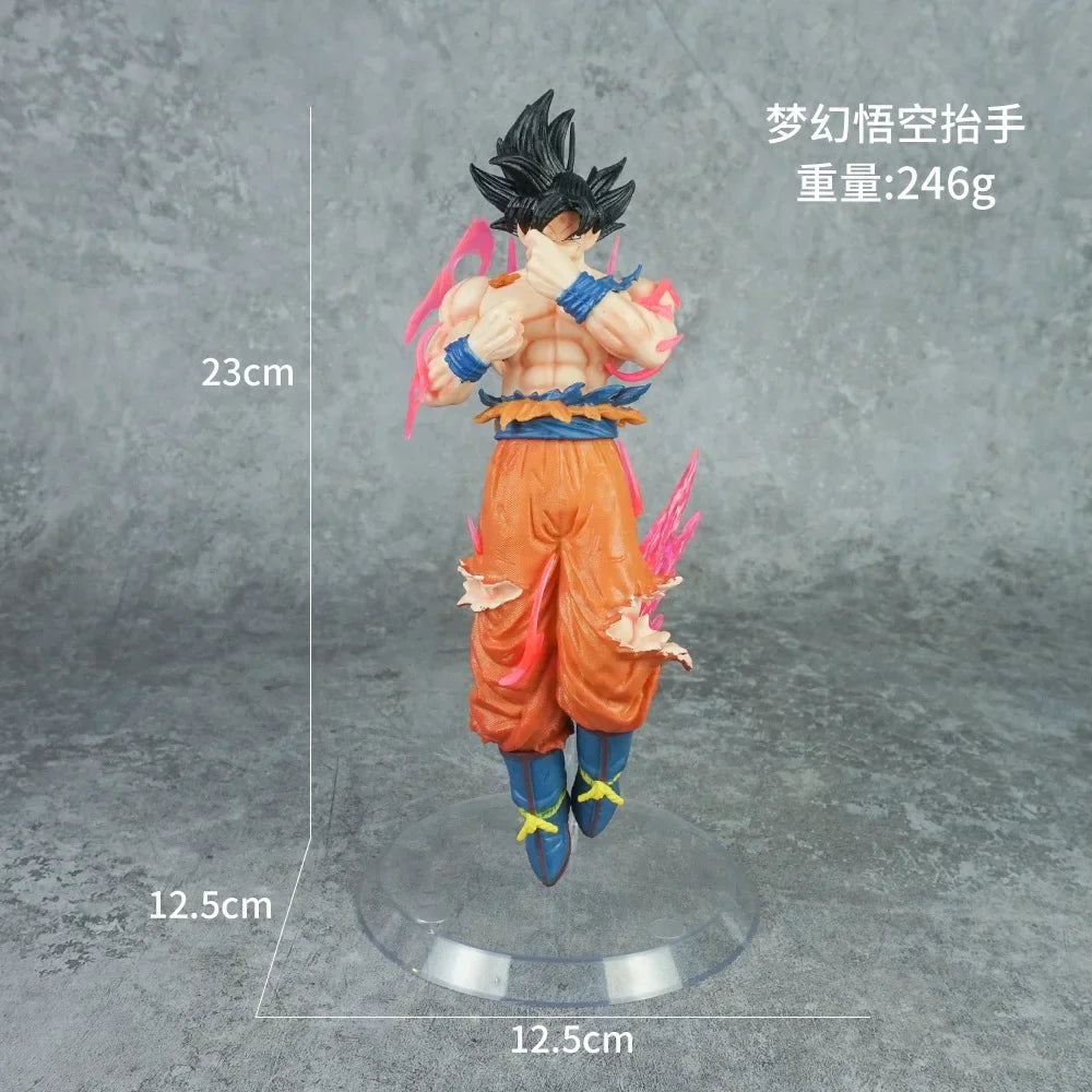 23cm Ultra Instinct Goku Action Figure - Goku / opp bag - Figurines - Action & Toy Figures - 7 - 2024