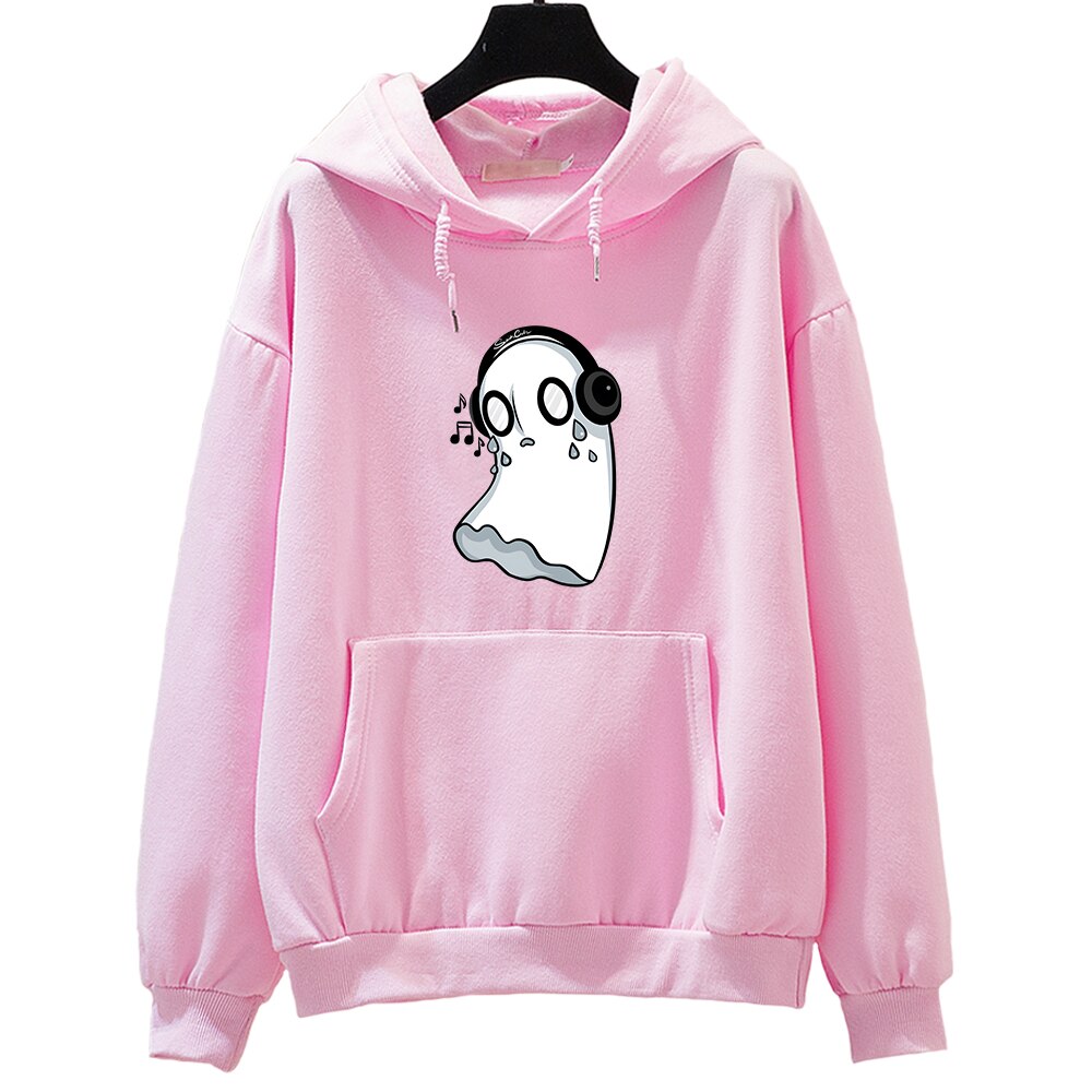 Undertale Napstablook Hoodies - Pink / XS - Women’s Clothing & Accessories - Shirts & Tops - 15 - 2024