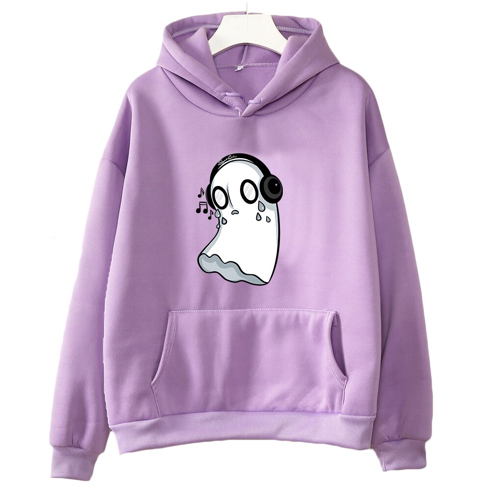 Undertale Napstablook Hoodies - Women’s Clothing & Accessories - Shirts & Tops - 3 - 2024