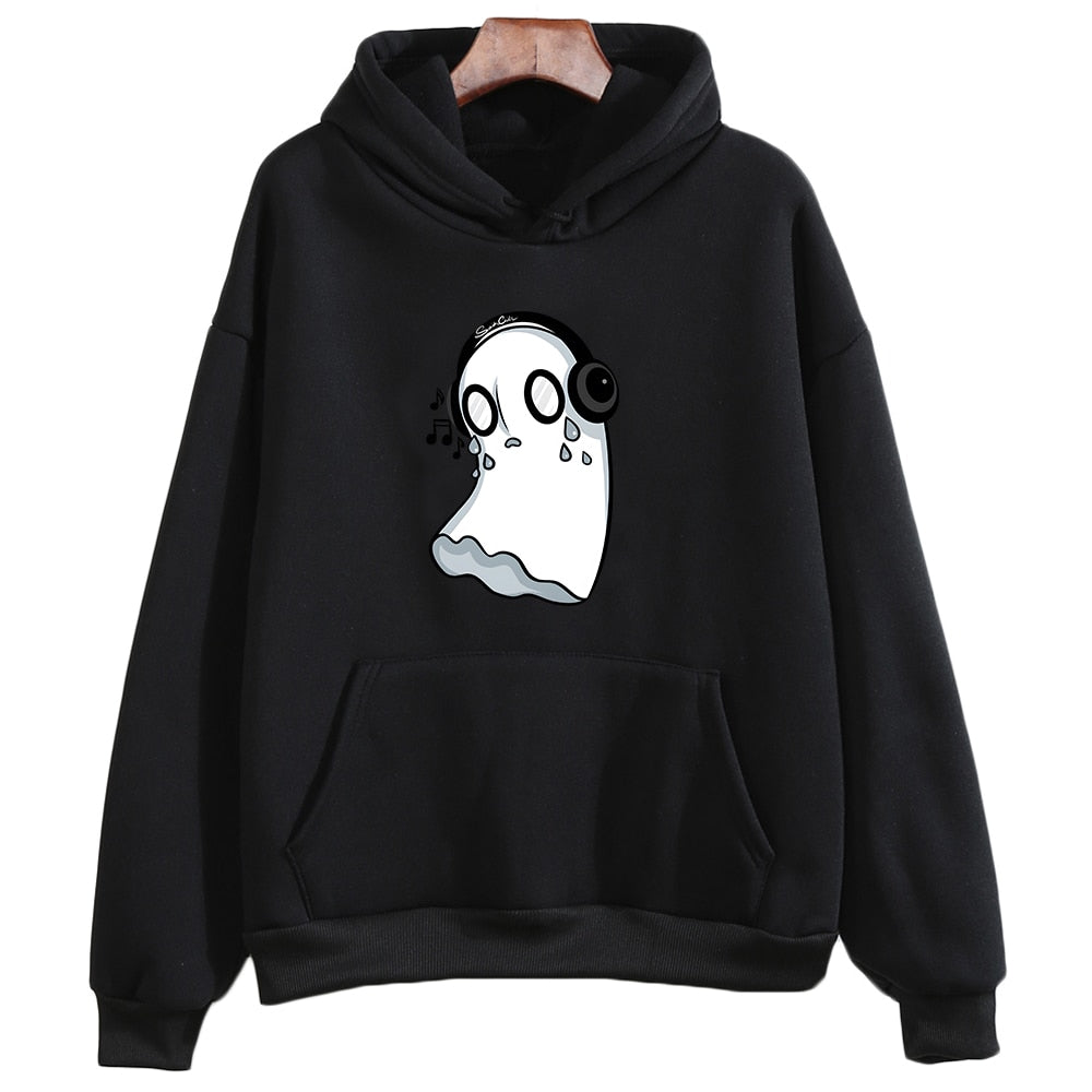 Undertale Napstablook Hoodies - Women’s Clothing & Accessories - Shirts & Tops - 6 - 2024