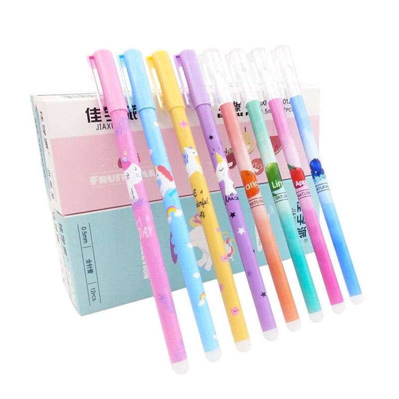 4Pcs Unicorn Erasable Gel Pen - Stationary & More - Pens - 7 - 2024