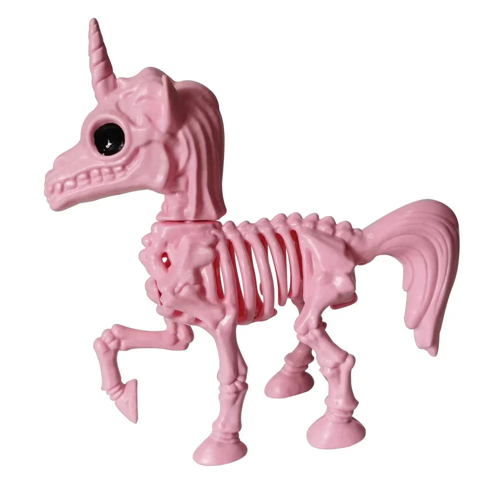 Unicorn Skeleton Halloween Decoration - Pink - All Products - Figurines - 6 - 2024