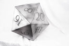Giant D20 Die 10" Tall Display Prop