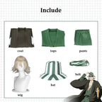 Urahara Kisuke Bleach Cosplay Outfit with Hat & Wig - Cosplay - Cosplay Outfit - 7