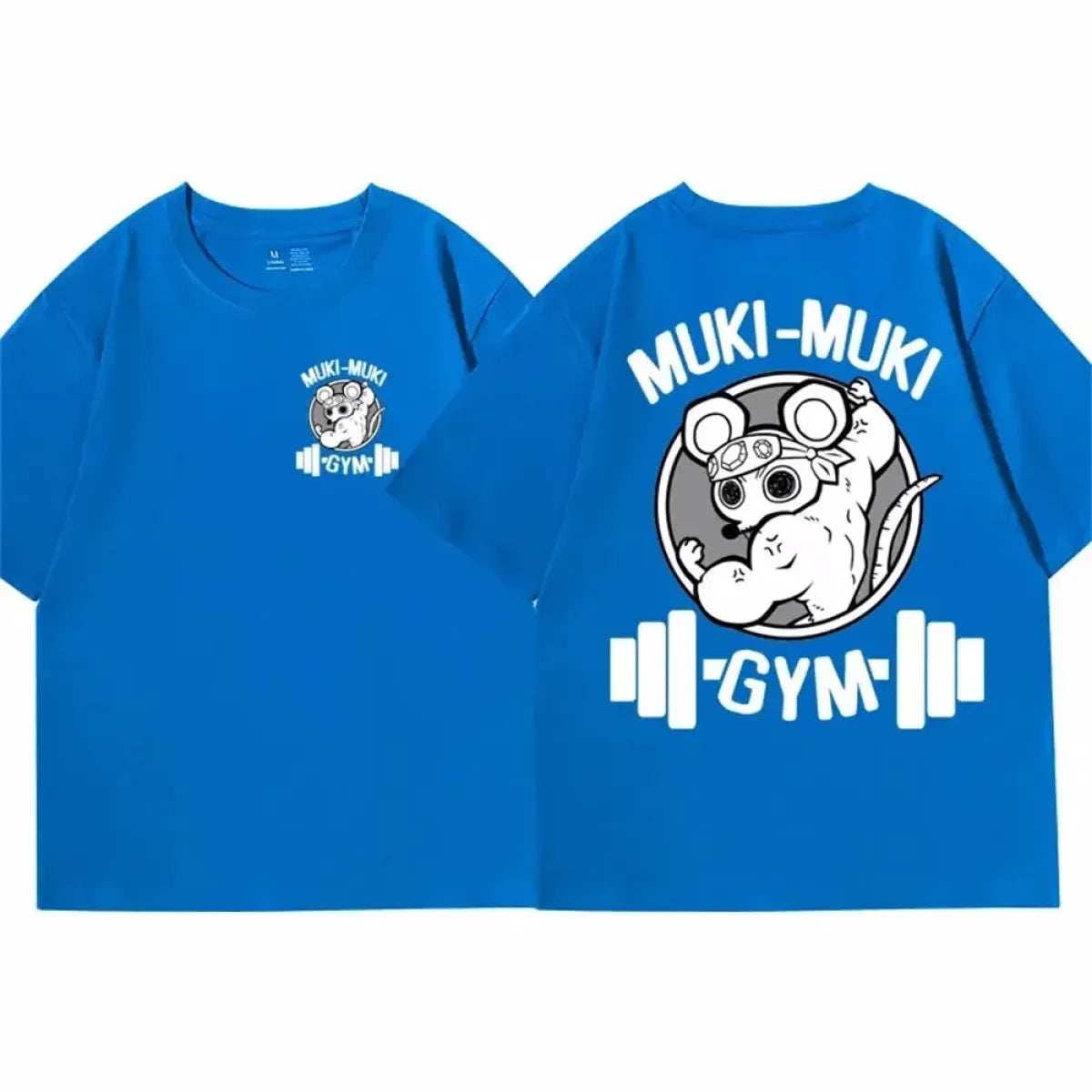 Uzui Tengen Muki-Muki Gym Oversized T-Shirt - T-Shirts - T-Shirt - 2