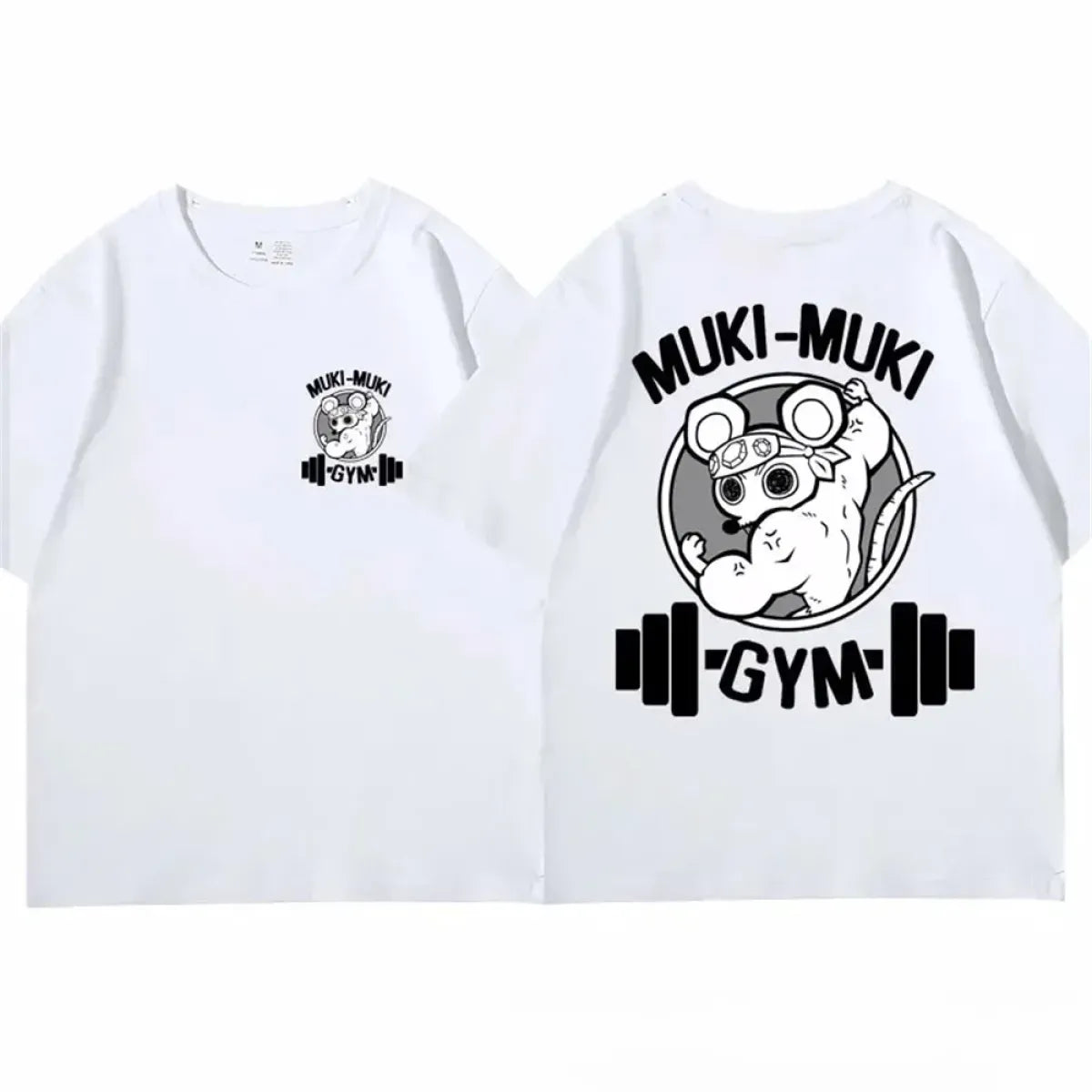 Uzui Tengen Muki-Muki Gym Oversized T-Shirt - T-Shirts - T-Shirt - 4