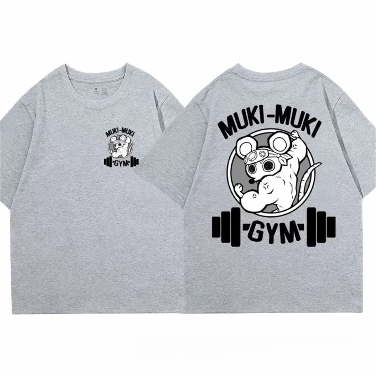 Uzui Tengen Muki-Muki Gym Oversized T-Shirt - T-Shirts - T-Shirt - 5