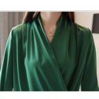 V-Neck Chiffon Blouse - Women’s Clothing & Accessories - 9