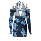 Sexy V-neck Halter Dress - All Dresses - 5