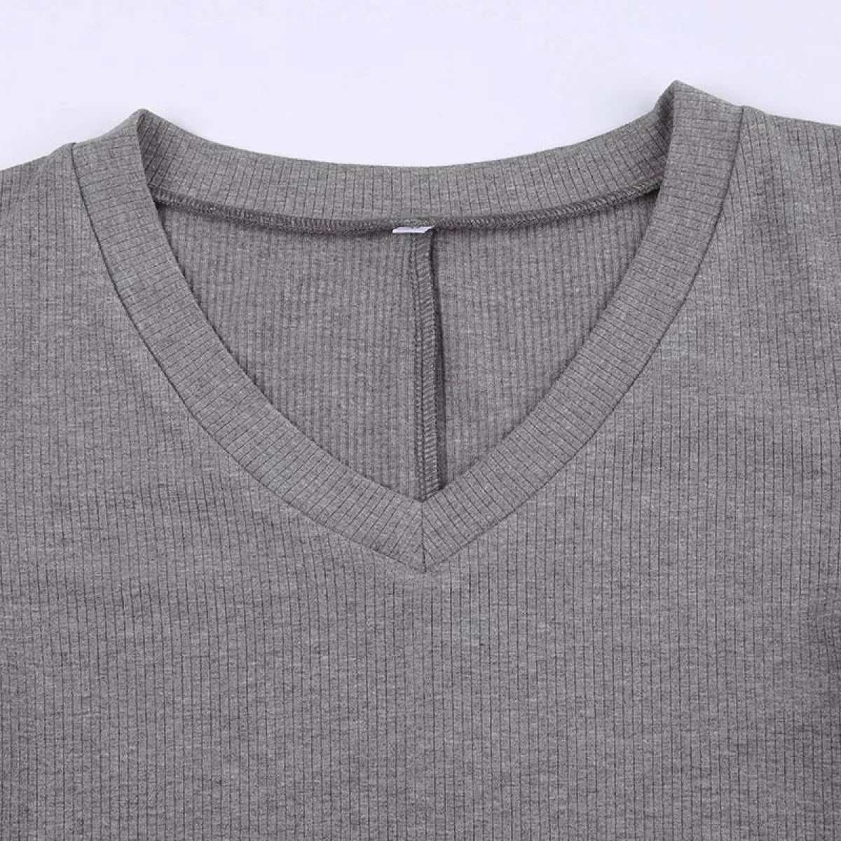 V-neck Knitted Dress - All Dresses - 12