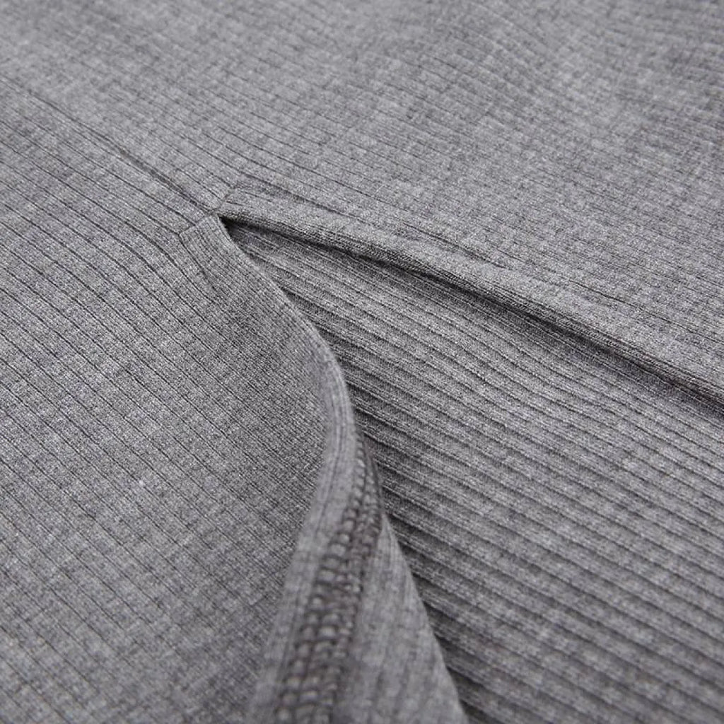 V-neck Knitted Dress - All Dresses - 15