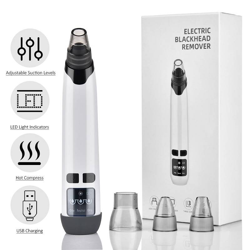 Vacuum Facial Blackhead Remover and Pore Cleanser - heat type B - Skin Care - Personal Care - 7 - 2024