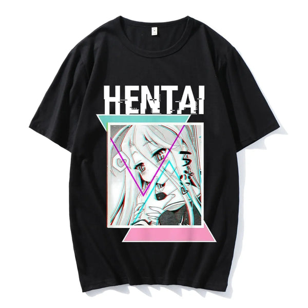 Vaporwave Hentai T-Shirts - T-Shirts - 1