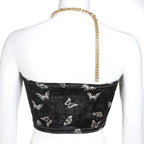 Butterfly Crop Top - Women’s Clothing & Accessories - 12