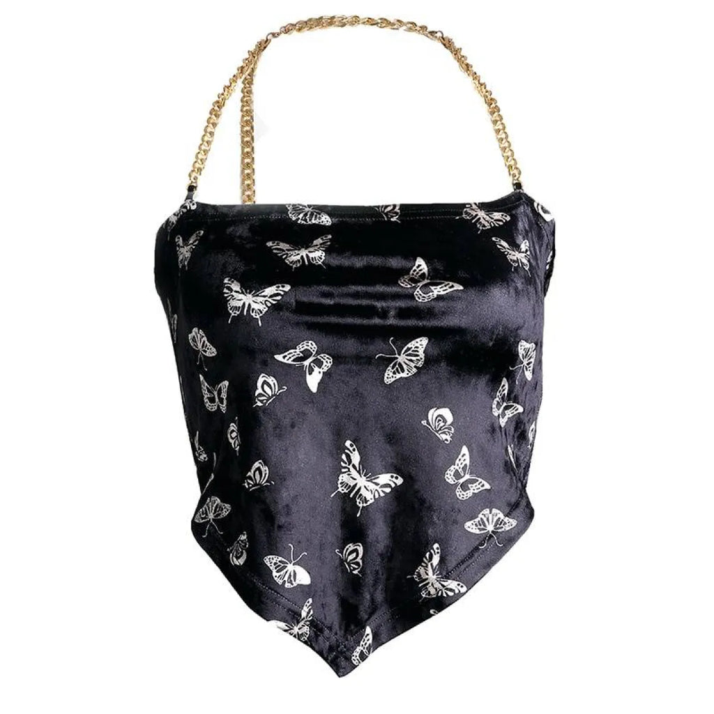 Butterfly Crop Top - Women’s Clothing & Accessories - 4