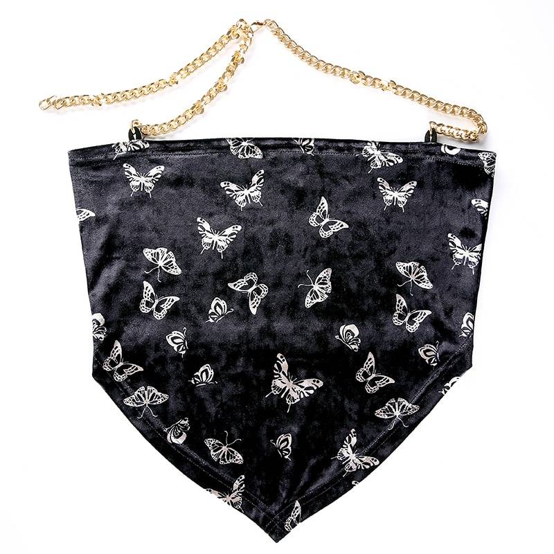 Butterfly Crop Top - Women’s Clothing & Accessories - Shirts & Tops - 6 - 2024