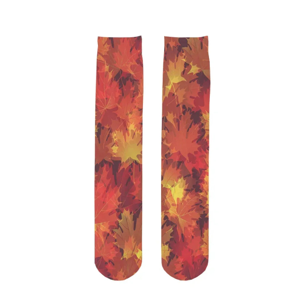 Velvet Long Socks for Women - Harajuku Summer Stockings - Women’s Clothing & Accessories - 8