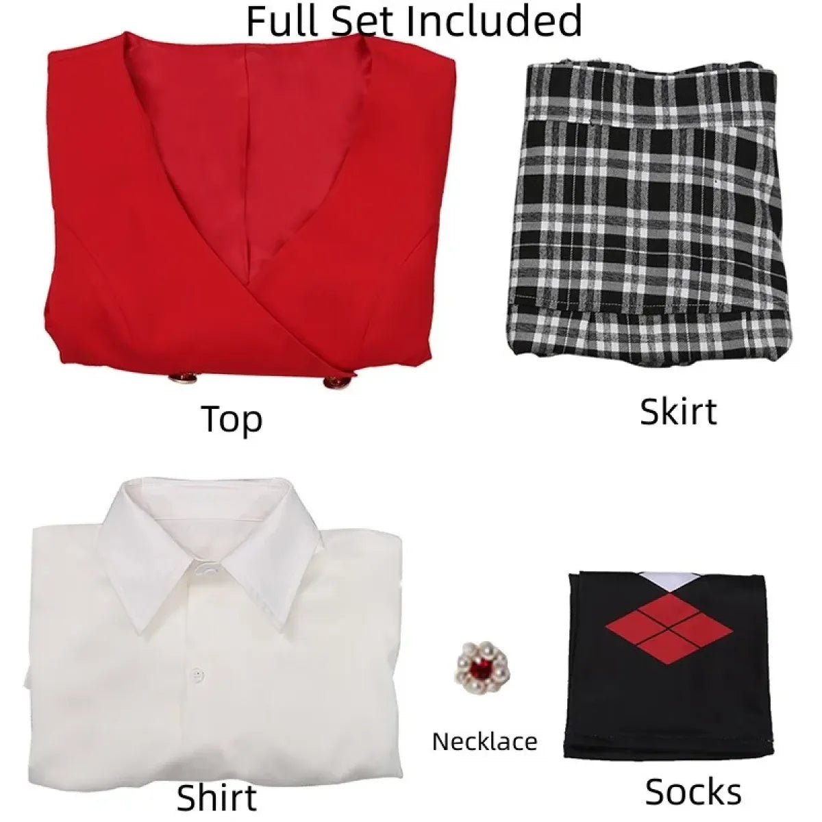 Veronica Sawyer Cosplay Costume – Heathers the Musical Skirt Suit - Bottoms - Cosplay - 9