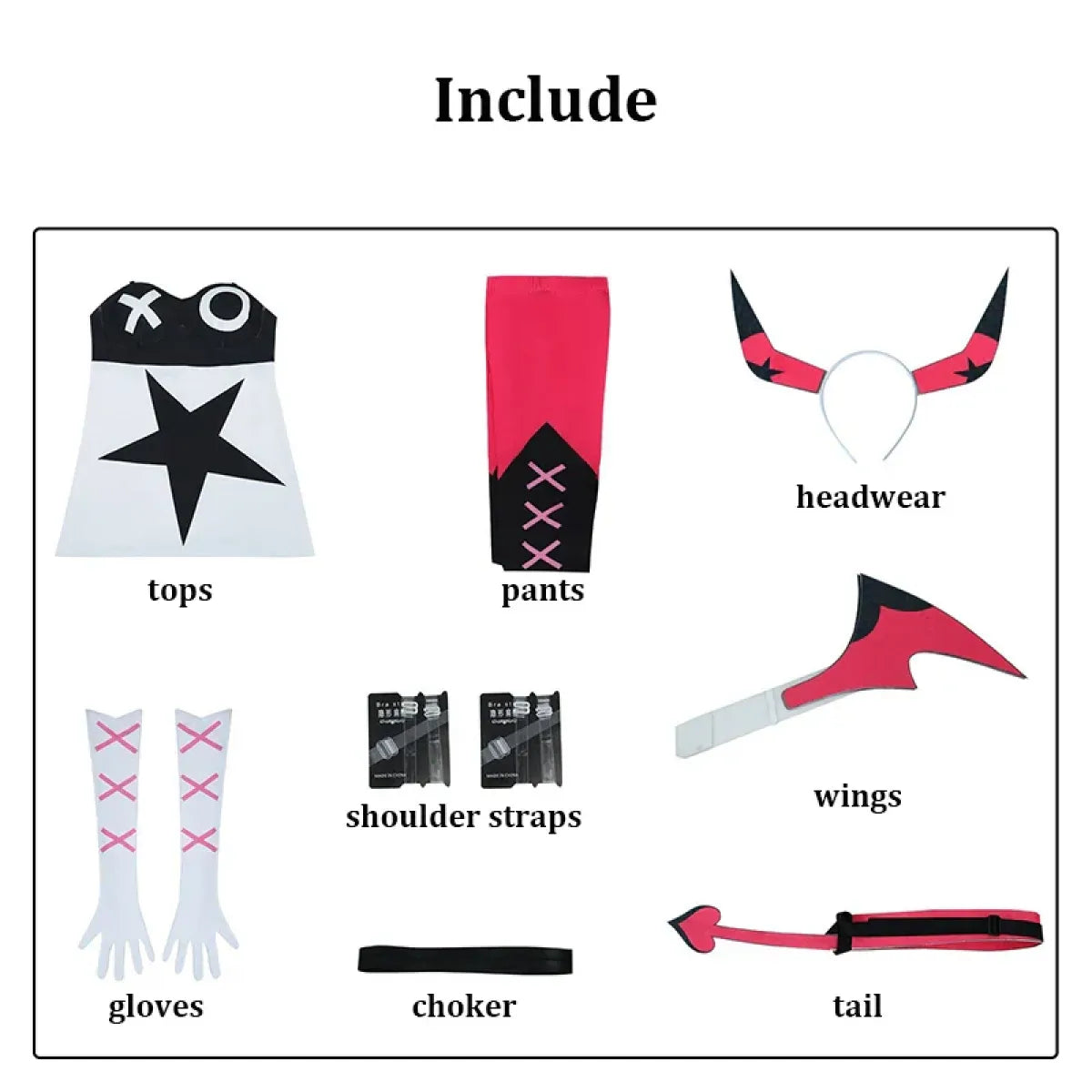 Verosika Mayday Cosplay Costume Set – Hazbin Hotel - Cosplay - Cosplay - 6