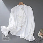 Victorian Ruffle Blouse - Women’s Clothing & Accessories - Shirts & Blouses - 4
