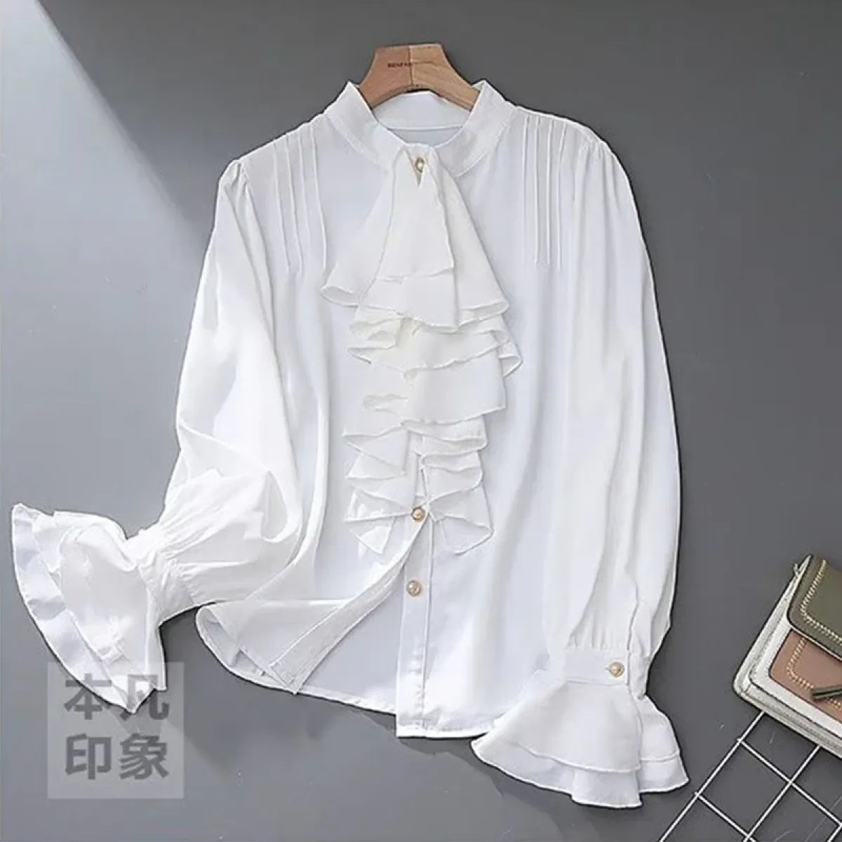 Victorian Ruffle Blouse - Women’s Clothing & Accessories - Shirts & Blouses - 4
