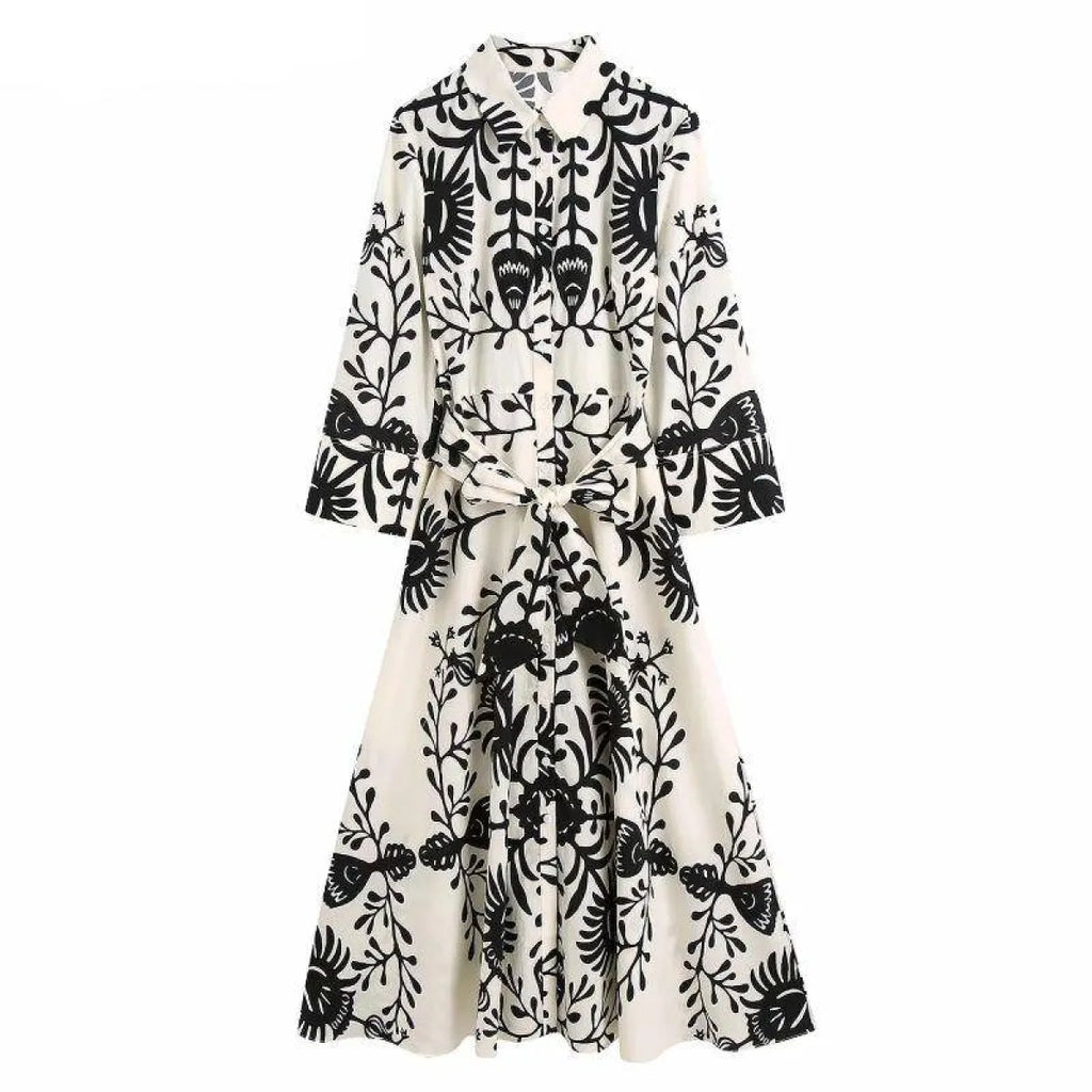 Vintage Floral Dress - All Dresses - 3