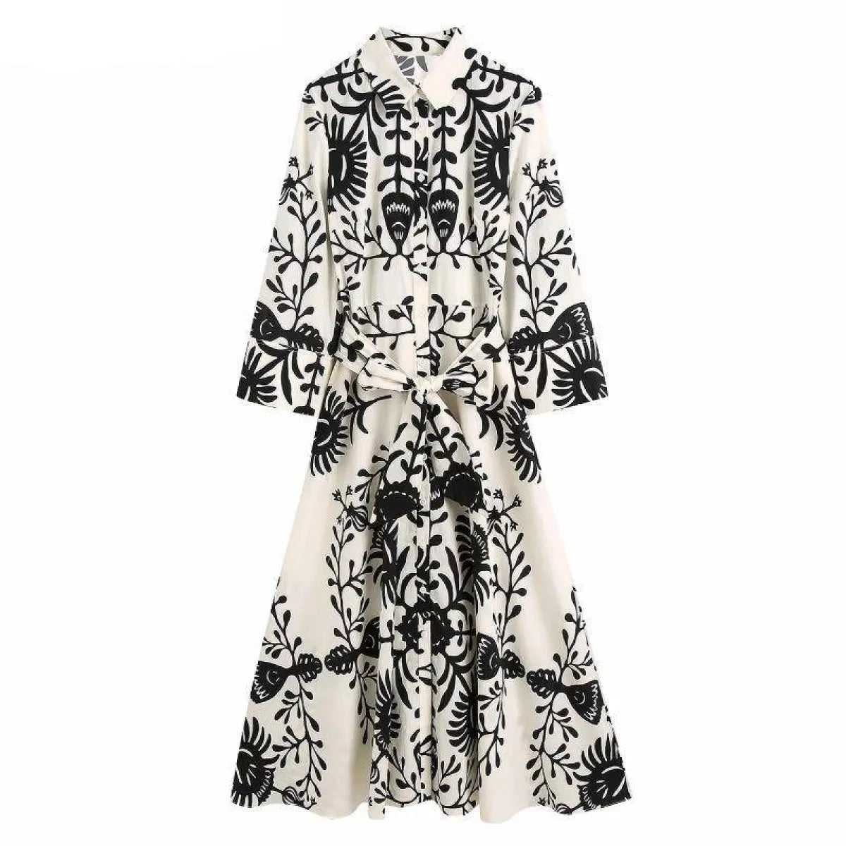 Vintage Floral Dress - All Dresses - 3