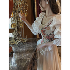 Vintage Floral Midi Dress - All Dresses - Dresses - 9 - 2024