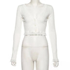 Vintage Gothic Lace Black Cardigan - Women’s Clothing & Accessories - 17