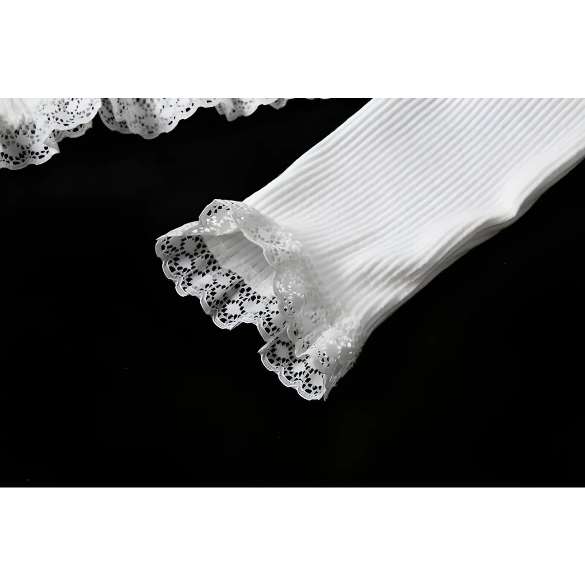 Vintage Gothic Lace Black Cardigan - Women’s Clothing & Accessories - 21