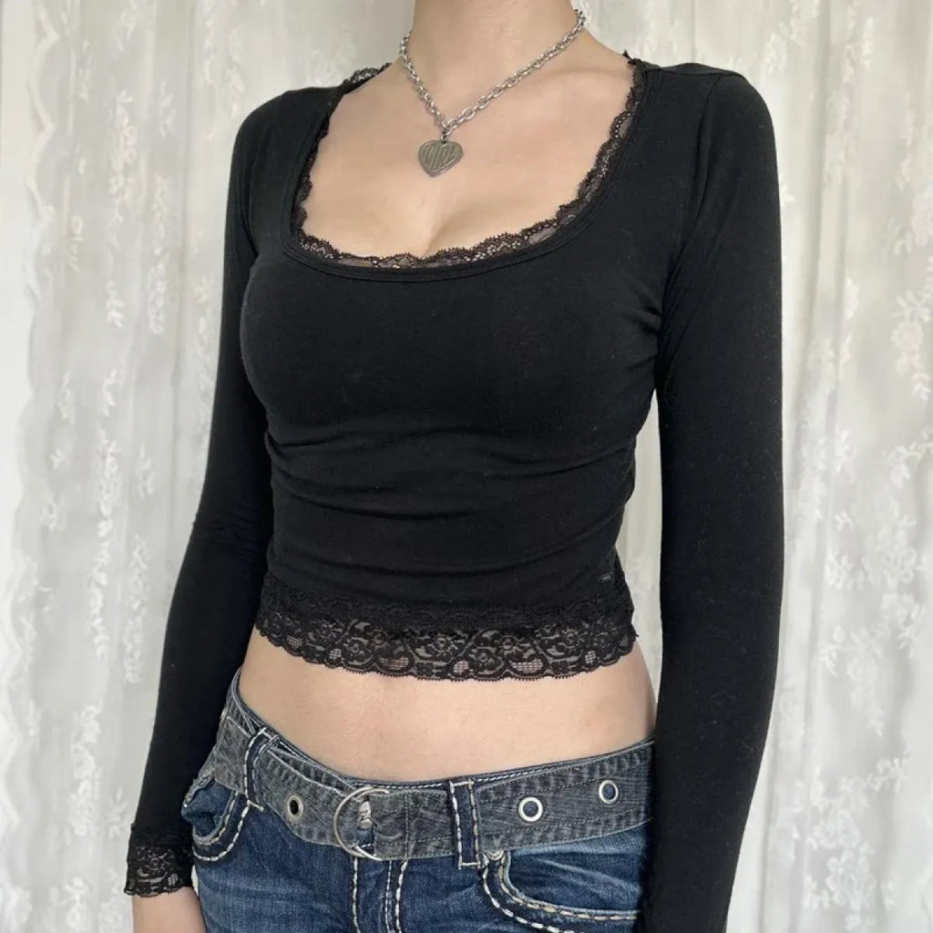 Vintage Graphic T-Shirt: Fairy Grunge Autumn Tops - T-Shirts - 3